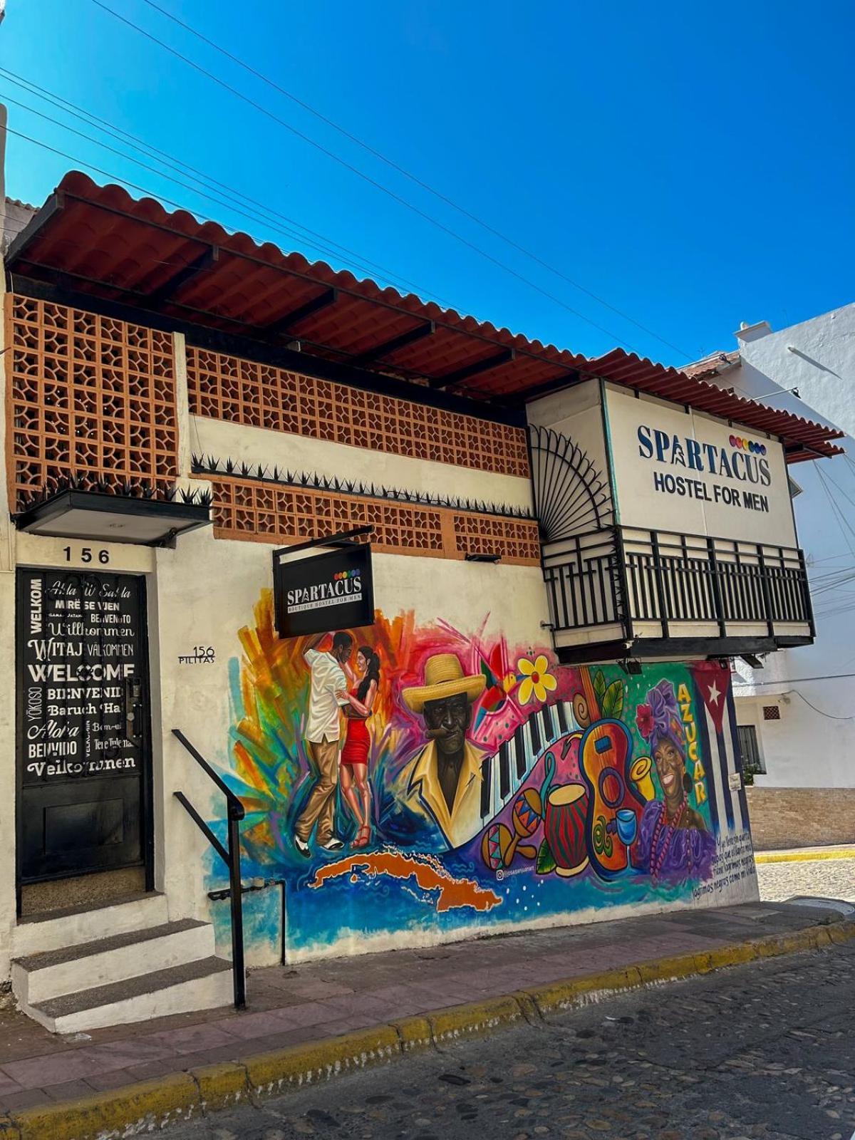 Spartacus Hostel Boutique For Men Πουέρτο Βαγιάρτα Εξωτερικό φωτογραφία