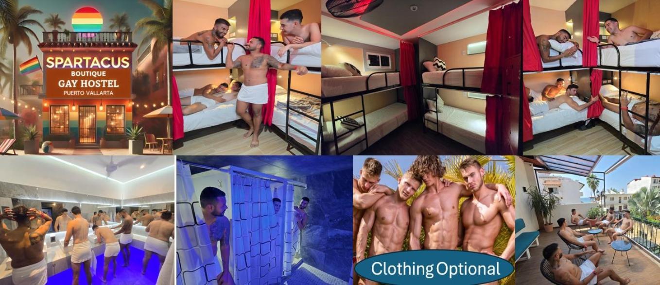 Spartacus Hostel Boutique For Men Πουέρτο Βαγιάρτα Εξωτερικό φωτογραφία