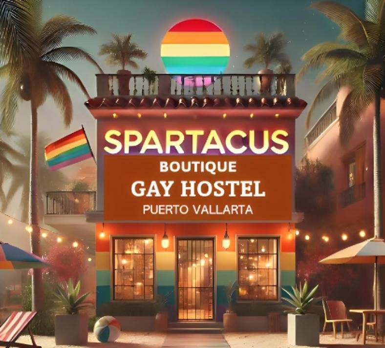 Spartacus Hostel Boutique For Men Πουέρτο Βαγιάρτα Εξωτερικό φωτογραφία
